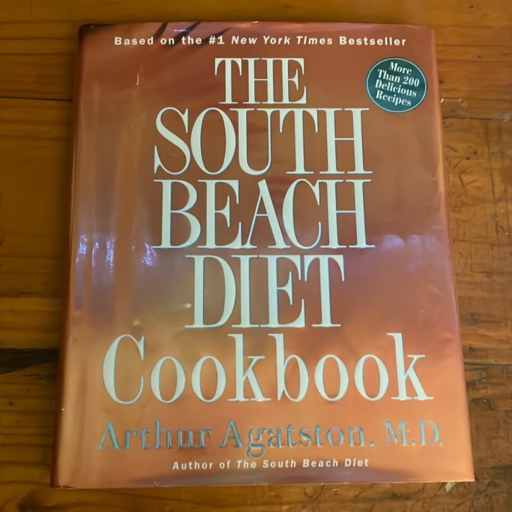 First Edition 2004 The South Beach Diet hardcover book bestseller & dust cover